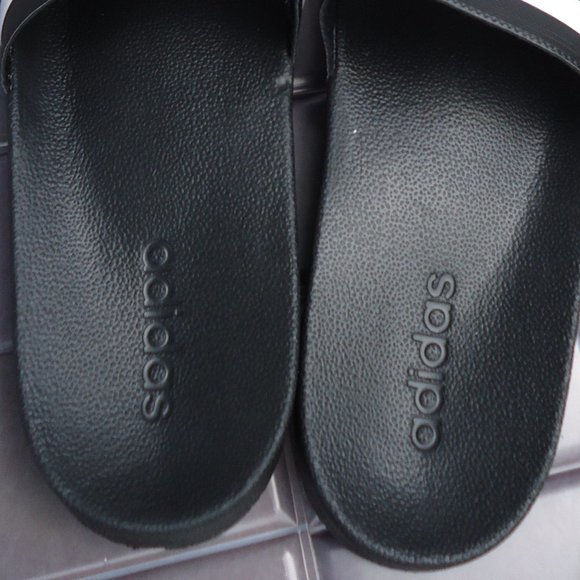 SIZE 12. ADIDAS Men\'s Adilette Cloudfoam Slides - Athletic Sandals. main image 4